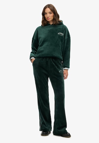 évasé Pantalon 'Country Club' Superdry en vert