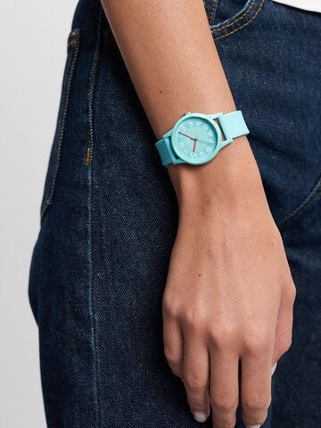 s.Oliver Analoguhr in Blau