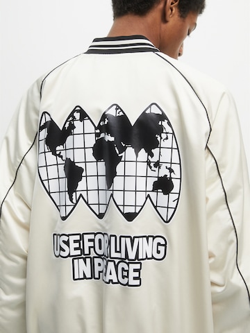 Pull&Bear Between-season jacket in White