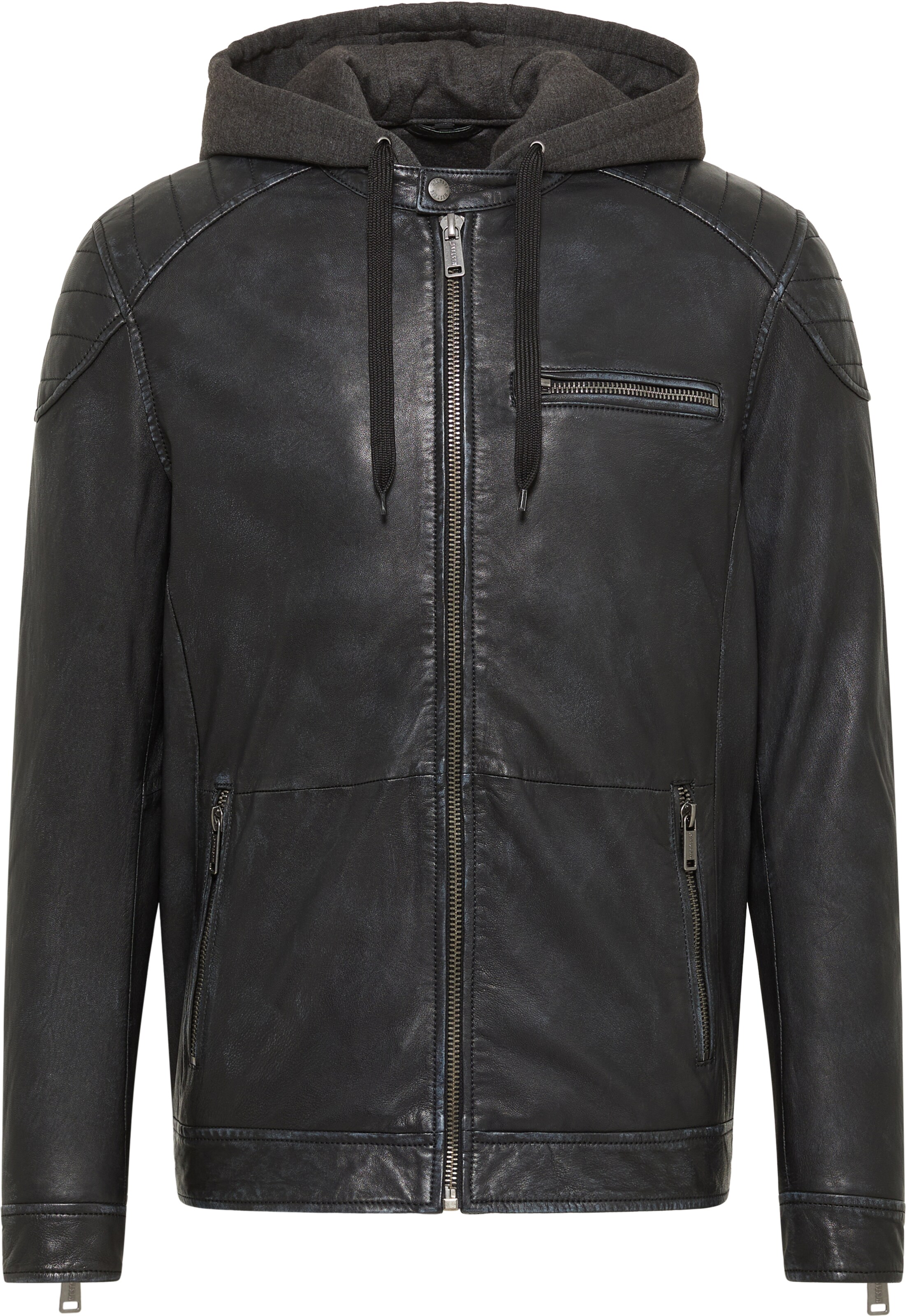 MUSTANG Übergangsjacke in Schwarz: Vorderseite