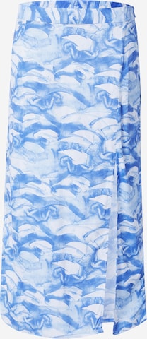 Monki - Falda en azul: frente