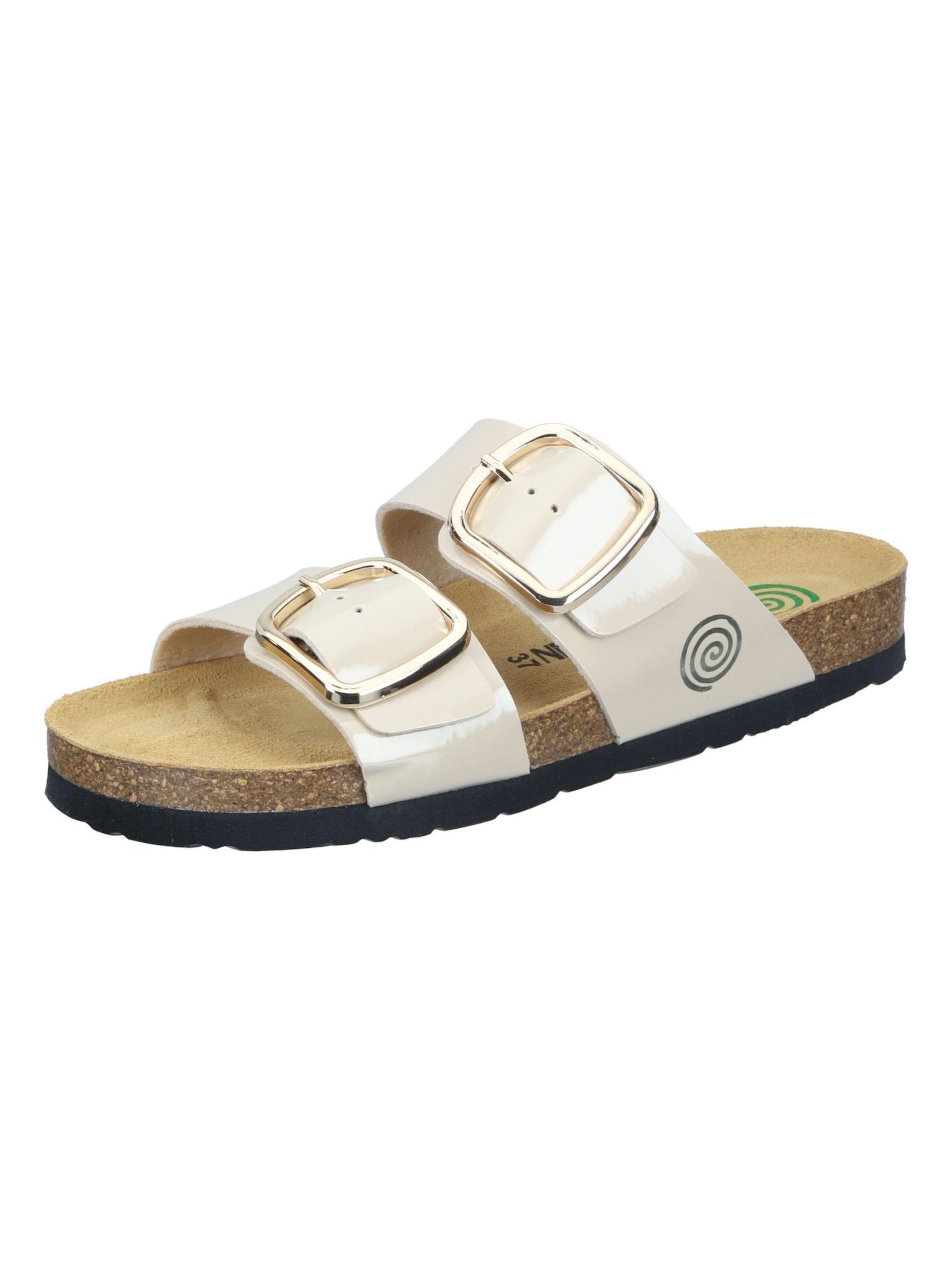 DR. BRINKMANN Mules 'BONILLO' in Beige: front