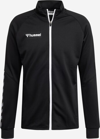 Hummel Training Jacket in Black: front