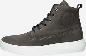 BLACKSTONE - Sapatilhas altas 'Aspen YG25' em cinzento: frente
