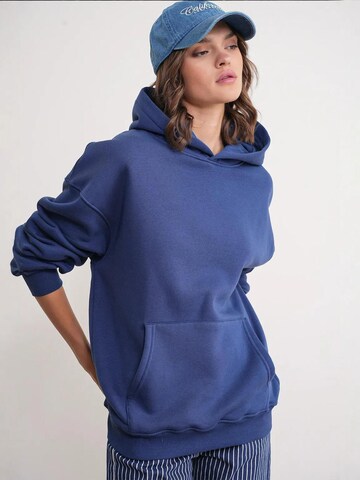 MixRay - Sweatshirt em azul: frente