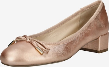 Högl Pumps in Gold: Vorderseite