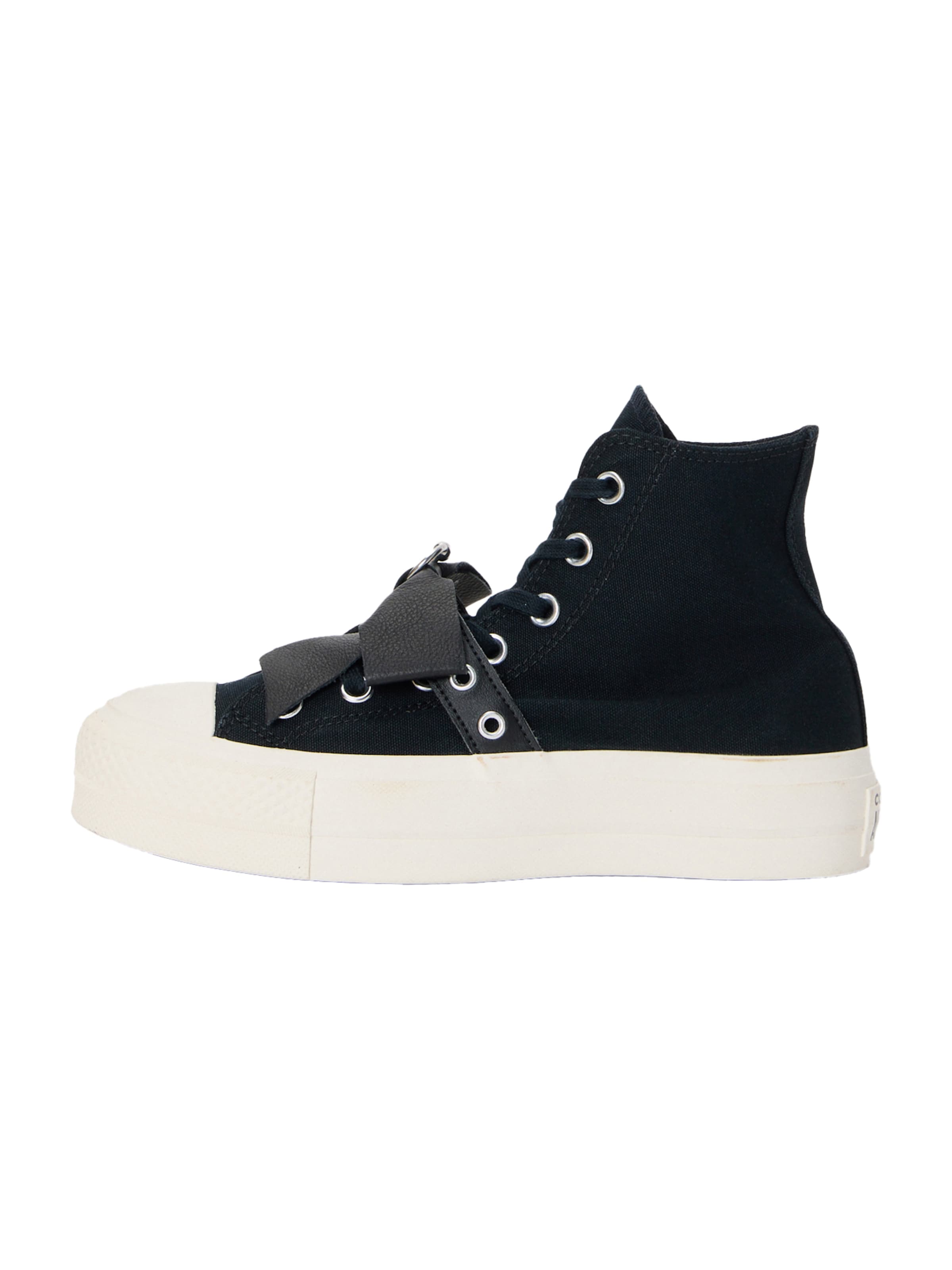 Sneaker înalt 'Ctas' de la CONVERSE pe negru: față