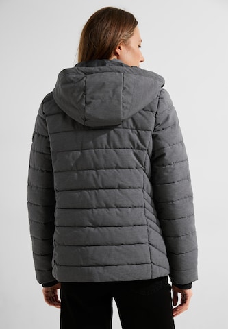 CECIL Winter Jacket 'Melange' in Grey