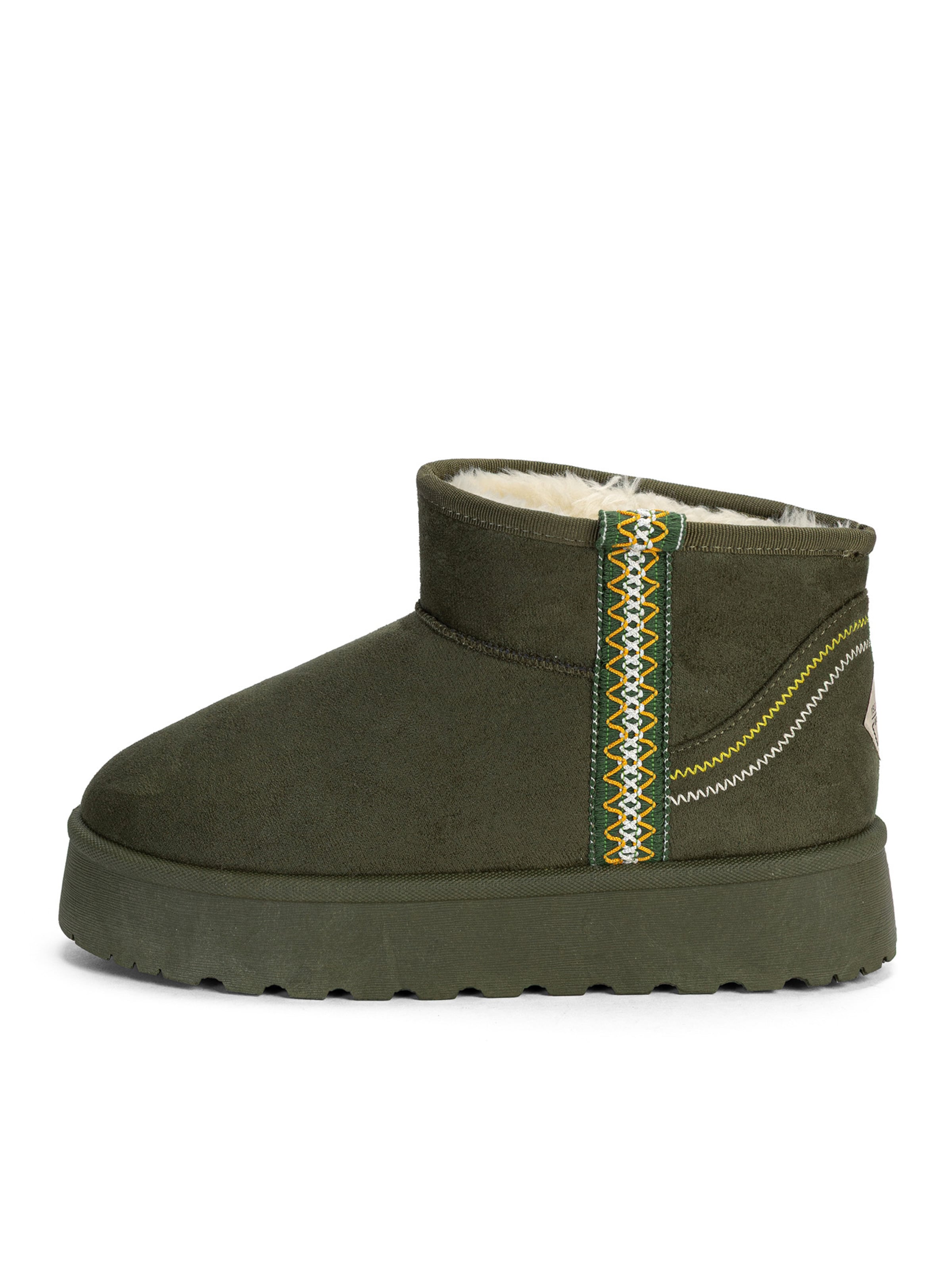 Island Boot - Botas 'SHERRY' em verde: frente