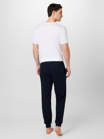 Tommy Hilfiger Underwear Zúžený Pyžamové kalhoty – modrá