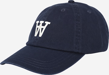 WOOD WOOD Cap 'Eli' in Blue: front