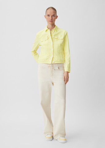 Veste mi-saison comma casual identity en jaune