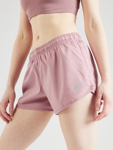 new balance Обычный Спортивные штаны 'Essentials' в Ярко-розовый