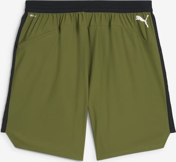 PUMA Regular Спортен панталон 'Fuse 7' в зелено