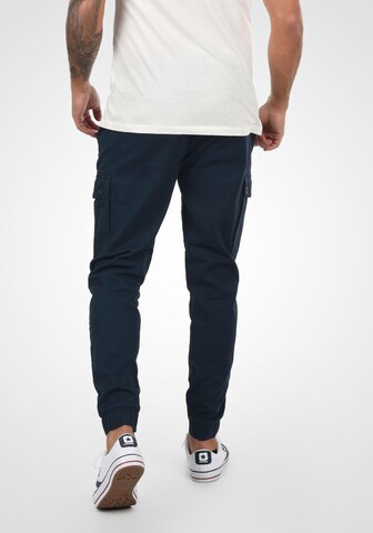 BLEND Regular Cargo Pants 'Sellini' in Blue