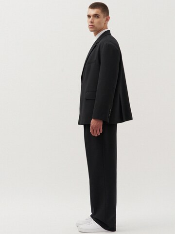 Coupe regular Veste de costume Studio Seidensticker en noir