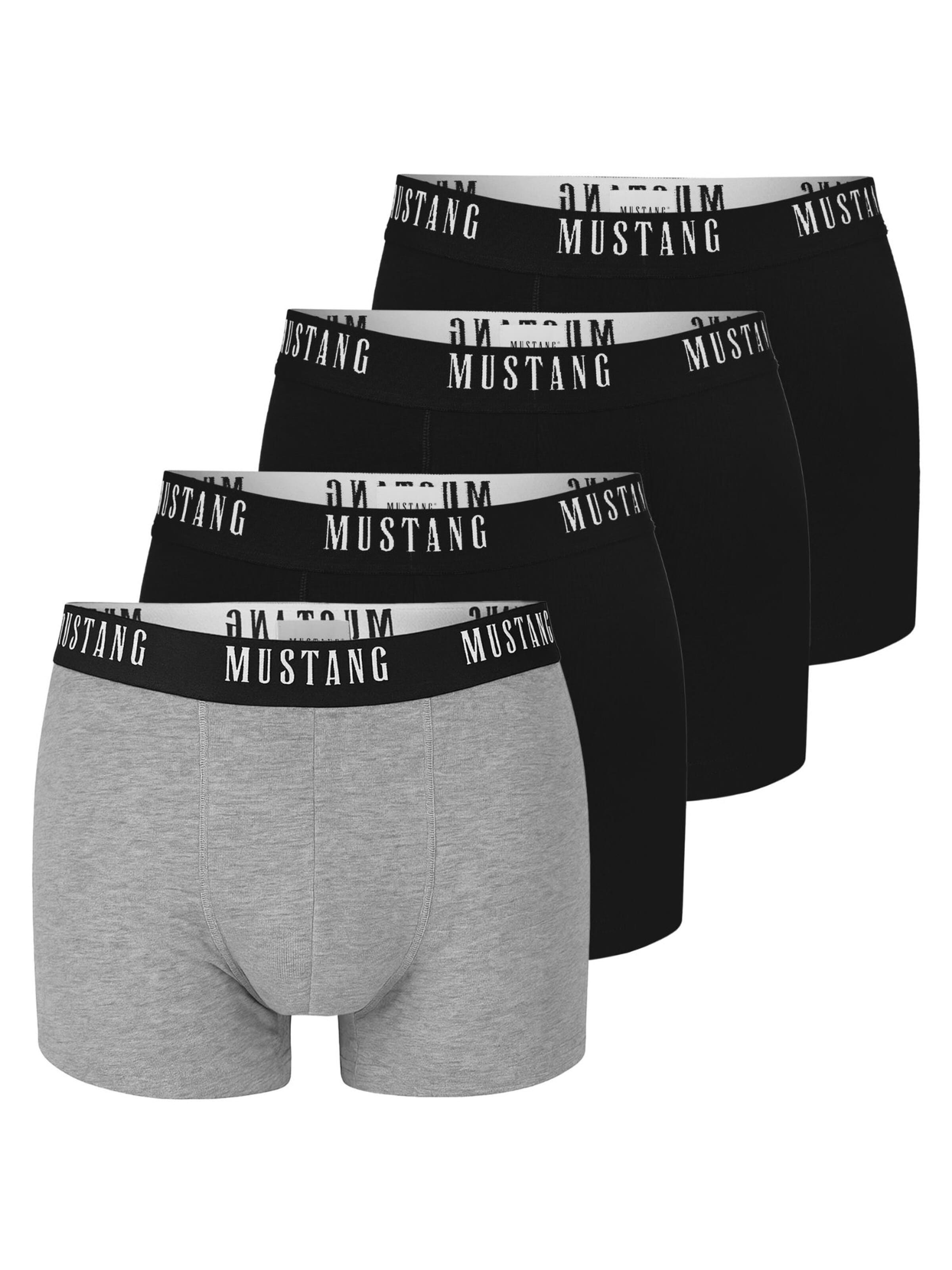 MUSTANG Boxershorts in M in de kleur Grijs, Productweergave