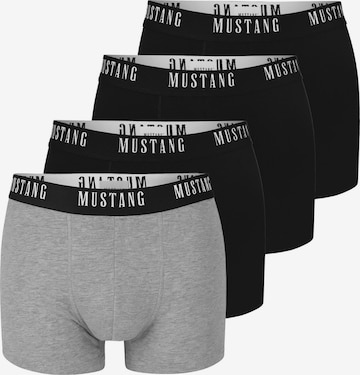MUSTANG Boxershorts in Grau: Vorderseite