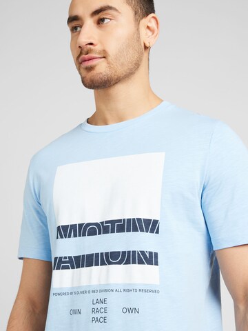 s.Oliver T-Shirt in Blau