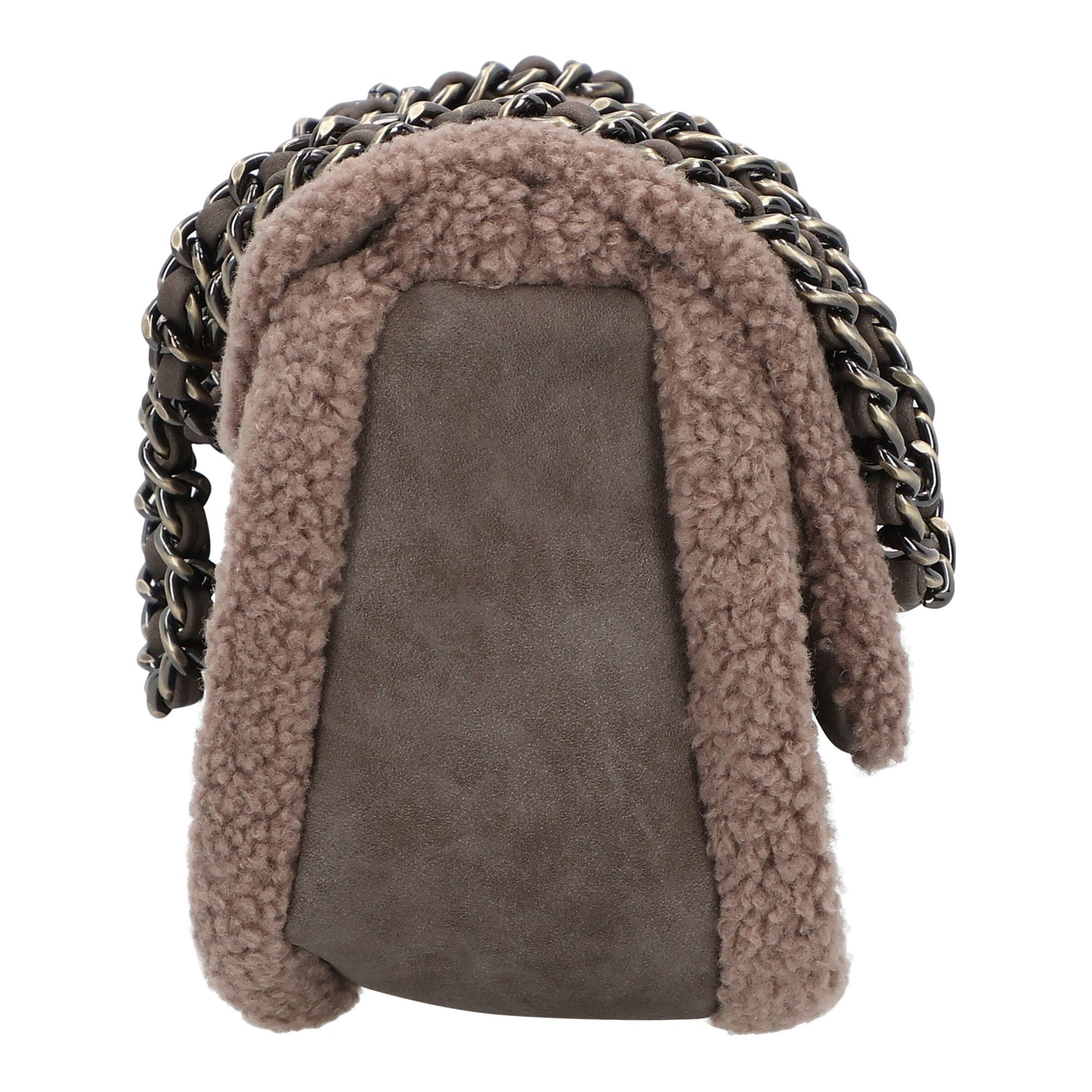 U.S. POLO ASSN. Schoudertas 'Holly' in Grijs