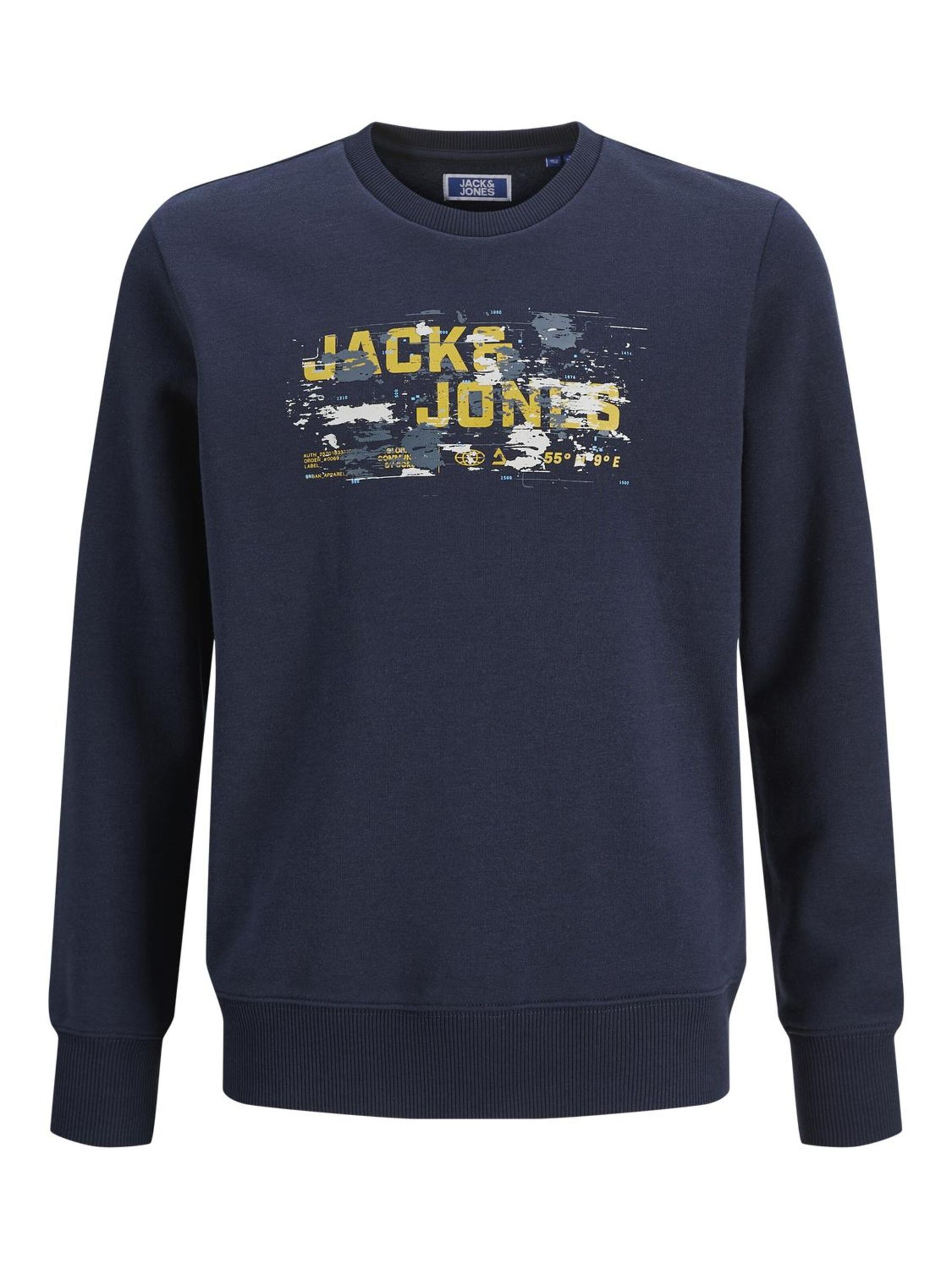 Jack & Jones Junior Sweatshirt in Blue: front