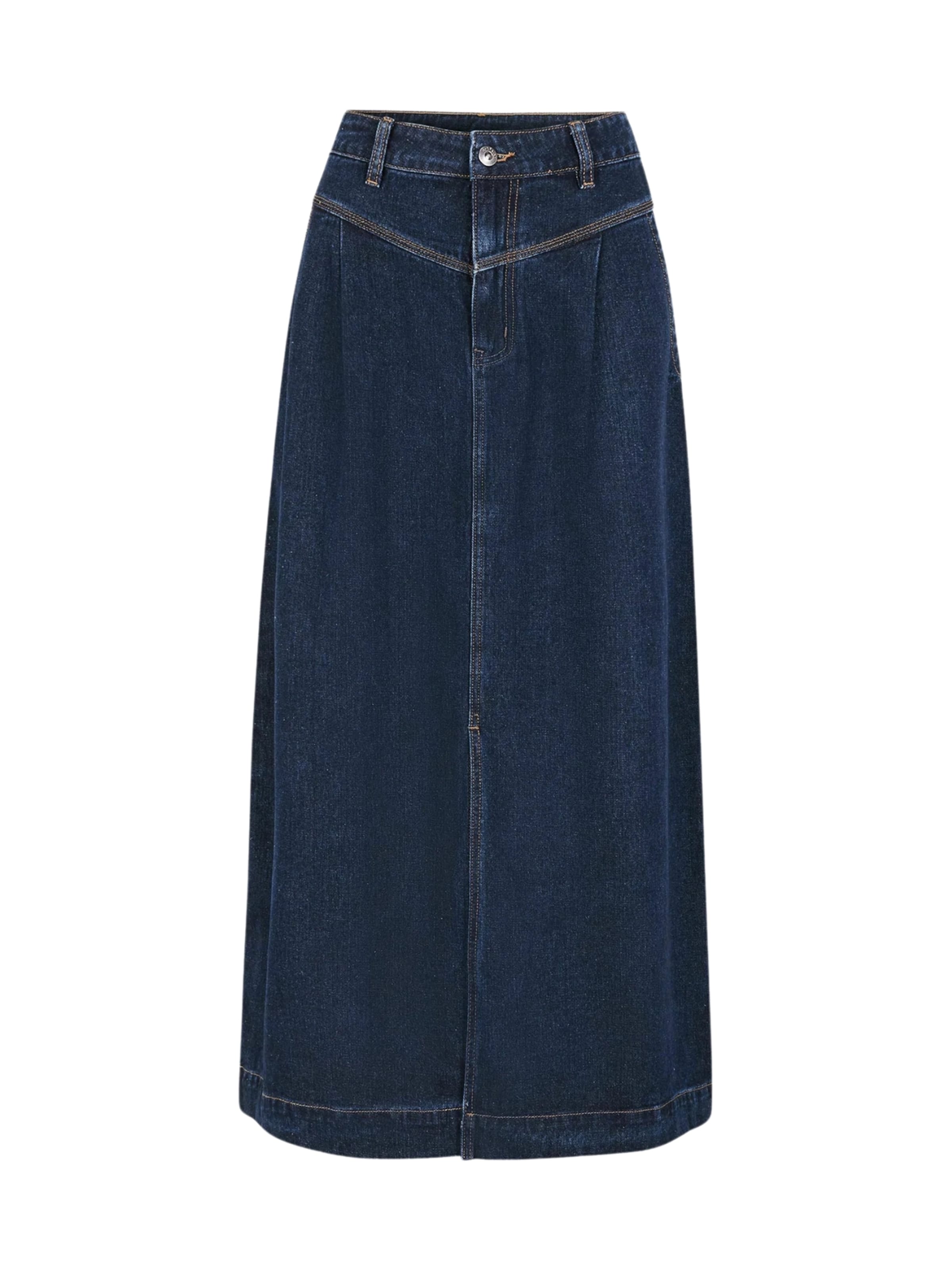 Soft Rebels Rok 'Zoey' in Blauw: voorkant