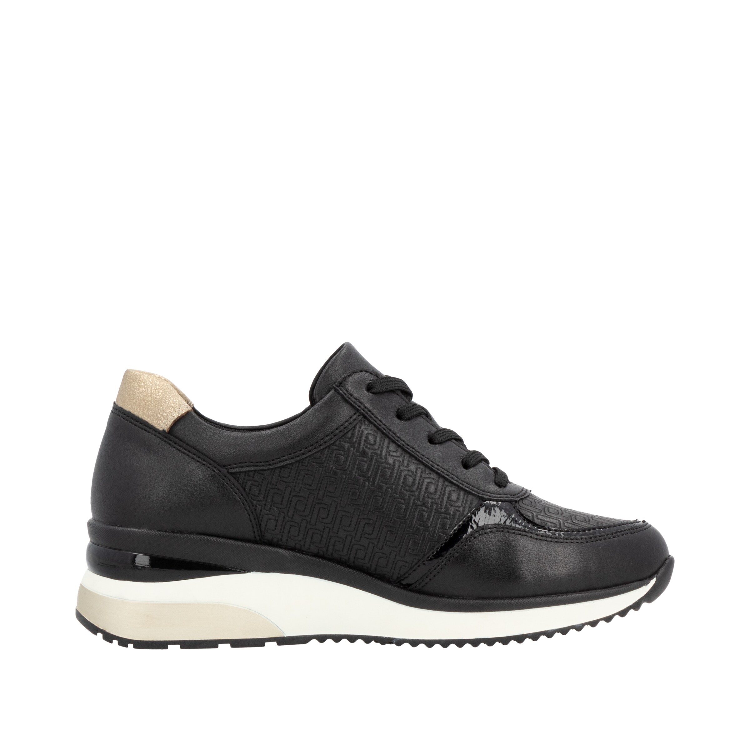 Baskets basses 'D2417' REMONTE en noir