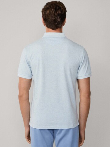 Hackett London T-shirt 'MERCERISED MARL' i blå
