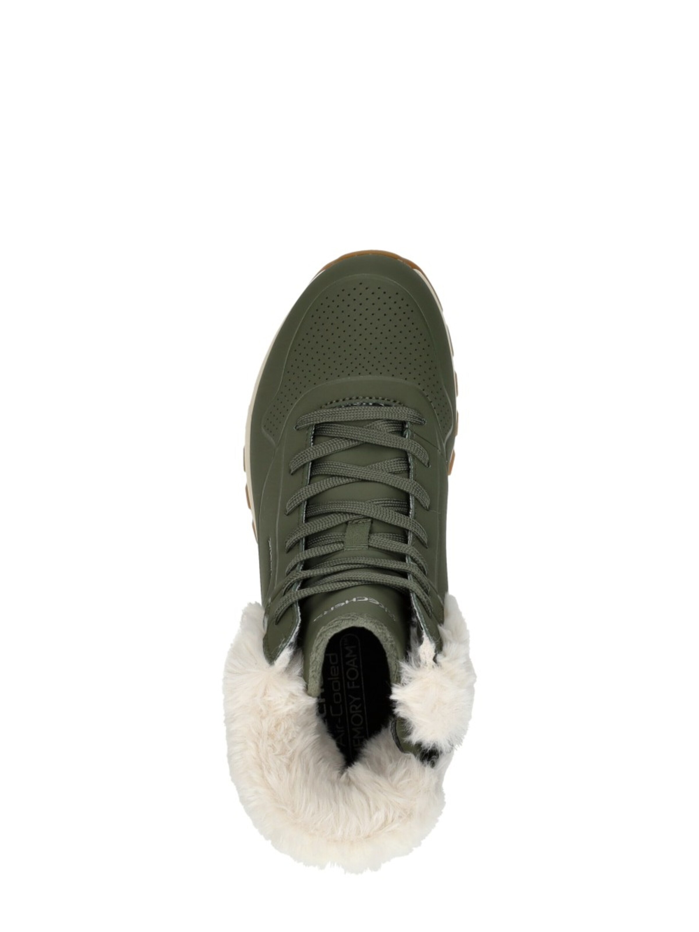 Boots 'Uno Rugged - Fall Air' SKECHERS en vert