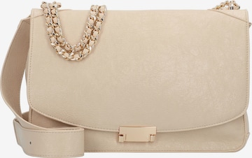 Seidenfelt Manufaktur Umhängetasche 'Vejen' in Beige: Vorderseite