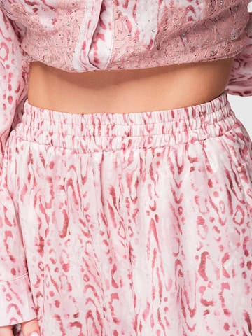 Ombre Wide leg Broek in Roze