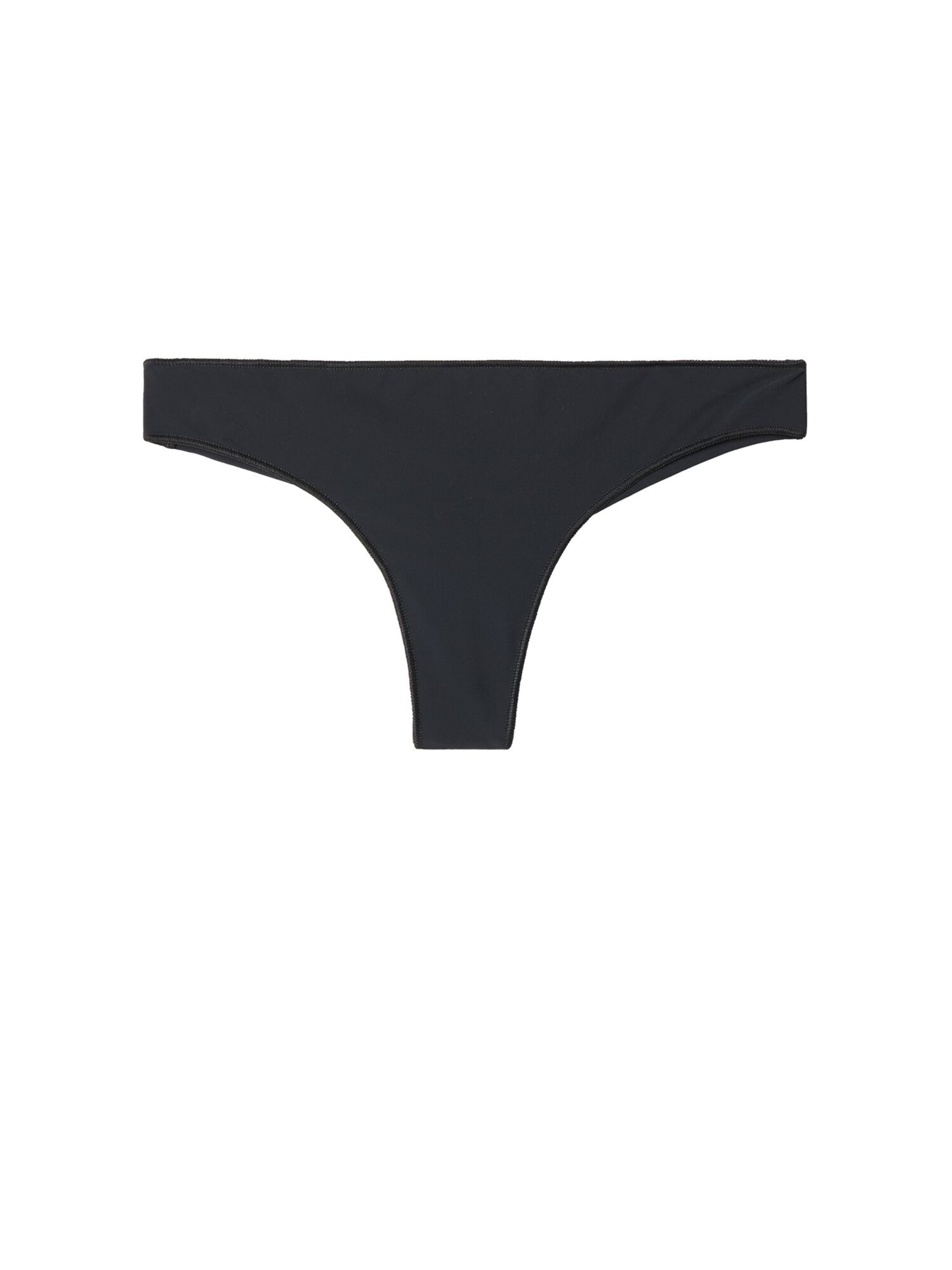 Tezenis Thong in Black: front