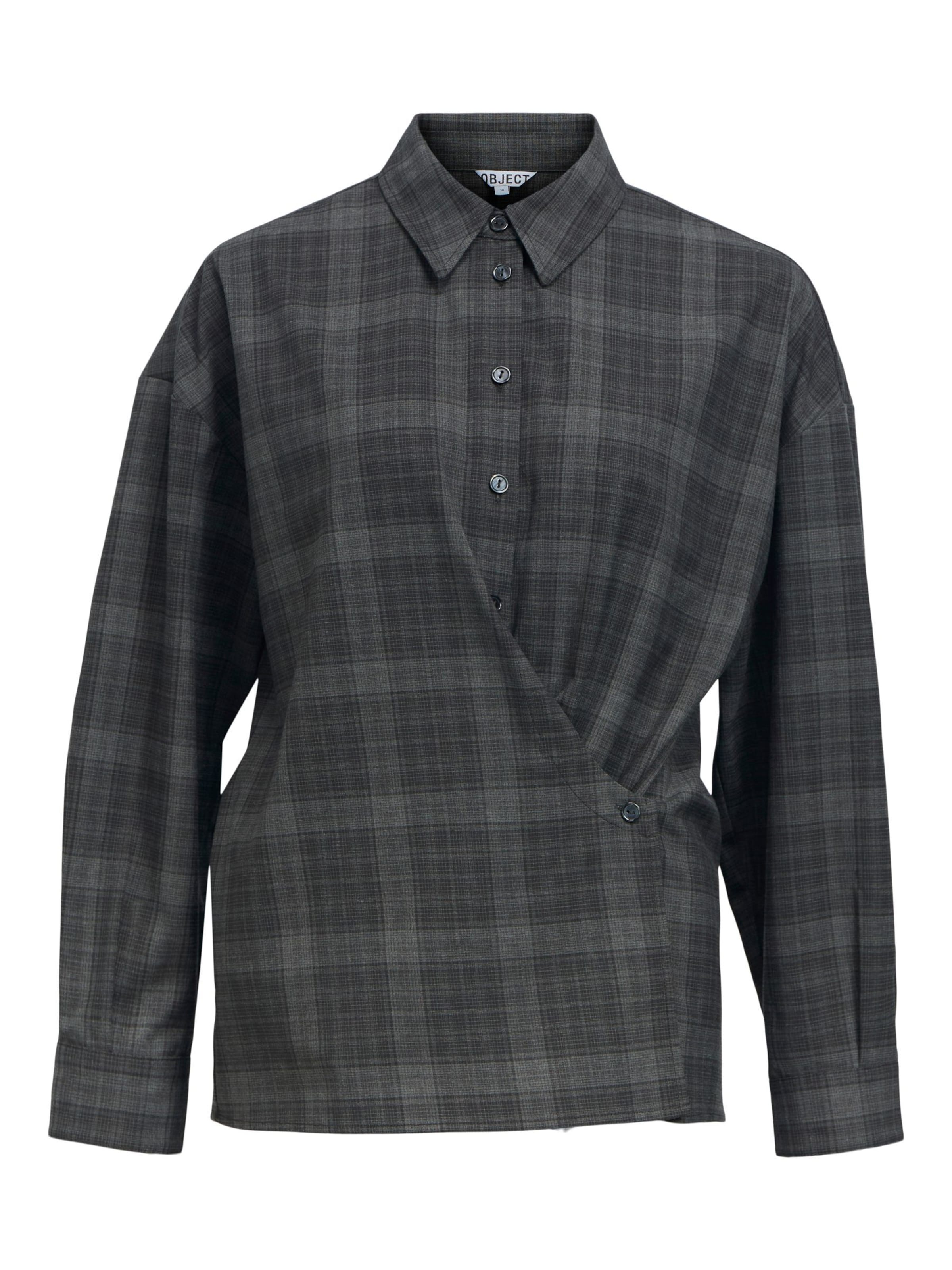 OBJECT Blouse 'OBJDiena' in Black: front