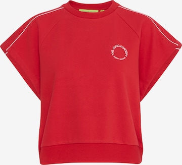 Felpa 'JCSAJA' di The Jogg Concept in rosso: frontale