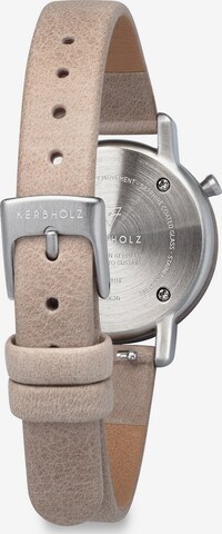 Kerbholz Analog Watch in Beige