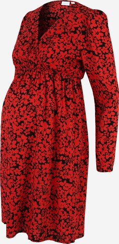 MAMALICIOUS Dress 'ONORA' in Red: front