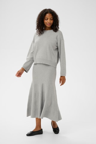 Kaffe Rok 'KAMalina' in Grijs