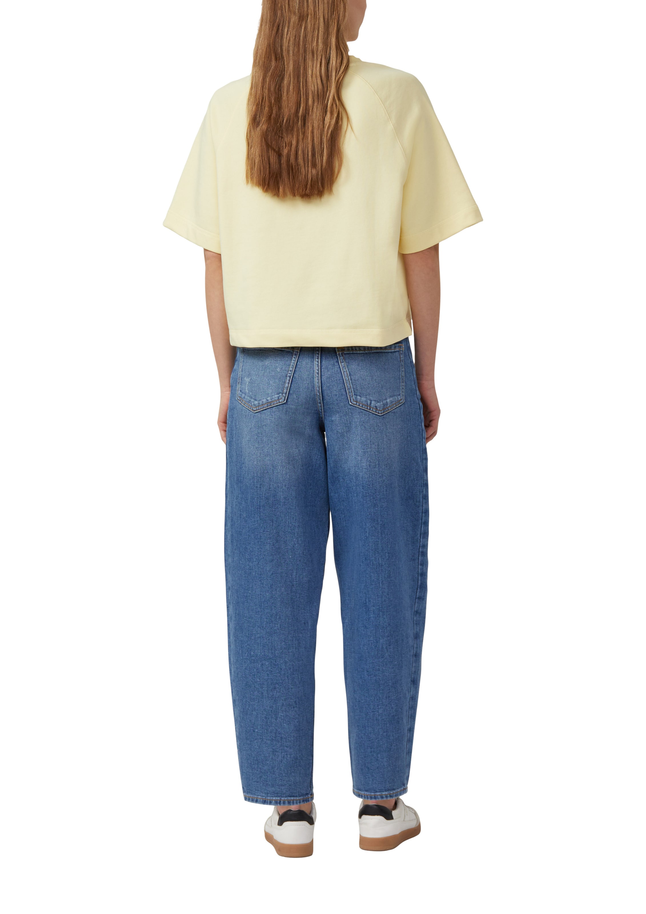 s.Oliver Sweatshirt in Yellow