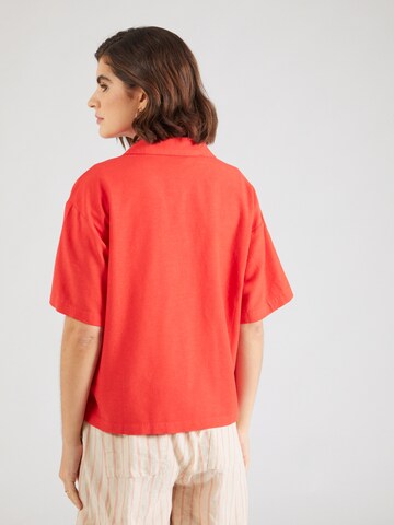 PIECES Bluse 'PCMILANO' in Rot