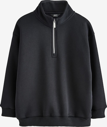Next Sweatshirt i svart: framsida