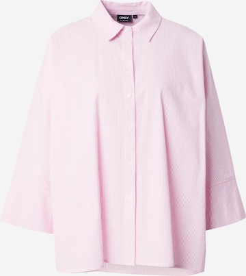 Camicia da donna 'AUGUSTA' di ONLY in rosa: frontale