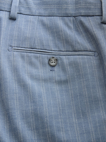 Next Slim fit Pleated Pants in Blue