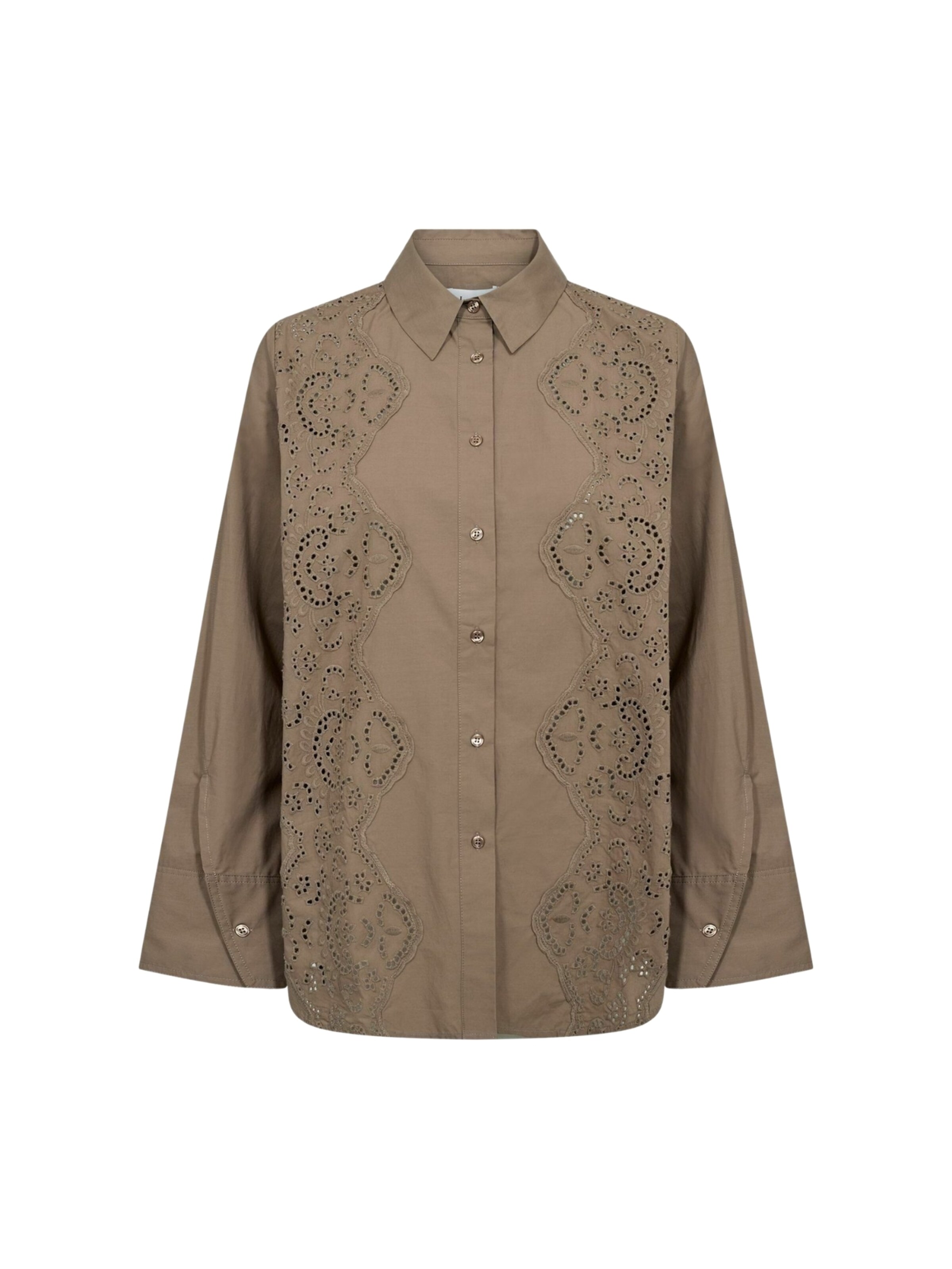 Levete Room Shirts ' LR-ROSE ' i beige: forside