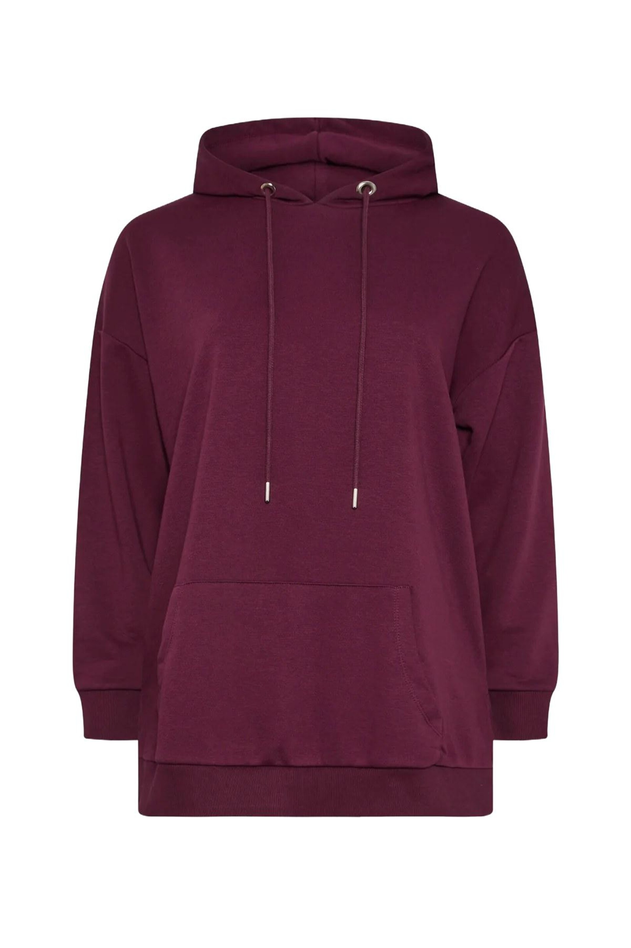 Shape Of You Sweatshirt in rubinrot, Produktansicht