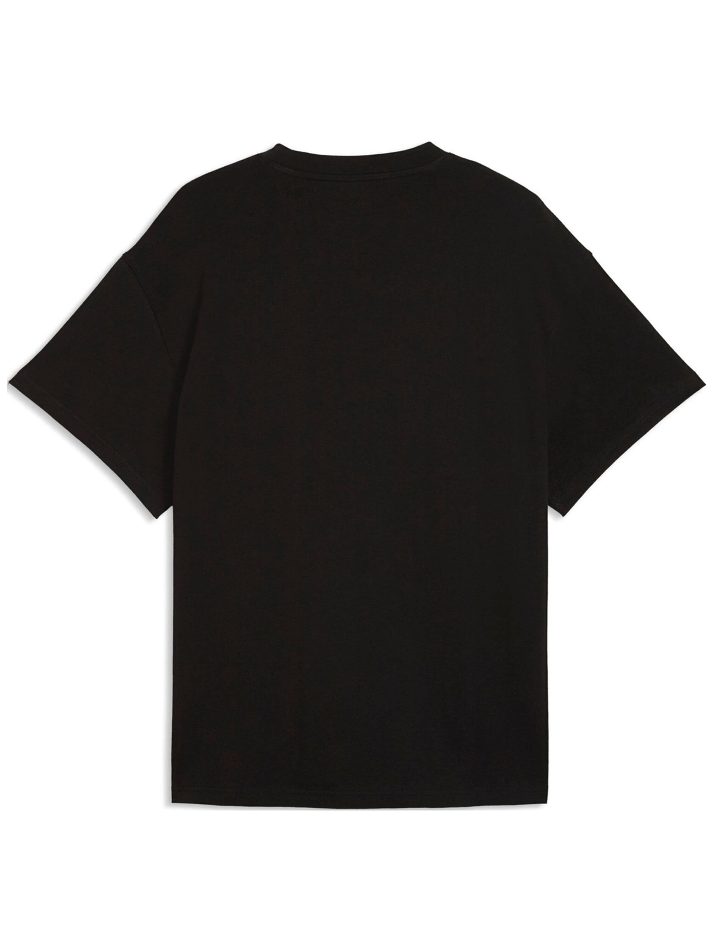 PUMA Shirt 'Puma Out The Mail Tee' in Zwart