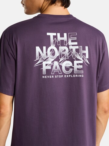 THE NORTH FACE Μπλουζάκι 'All The Way To The Top' σε λιλά