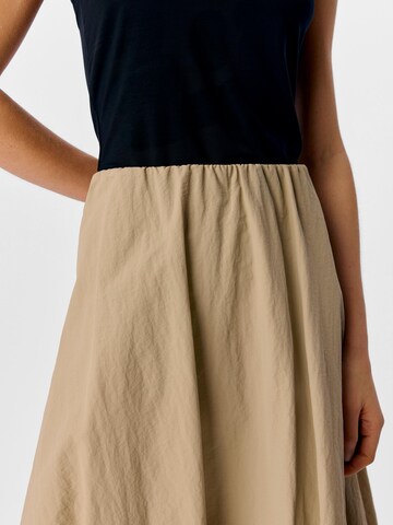 Jupe 'OBJalda' OBJECT en beige