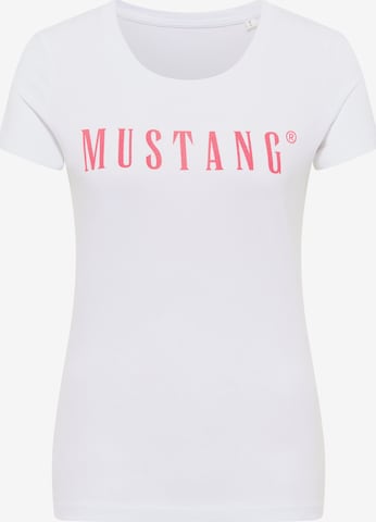 MUSTANG Shirt in Weiß: predná strana