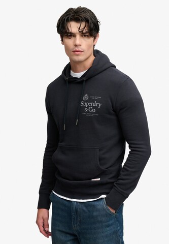 Superdry & Co - Sudadera '1954 Company' en azul: frente