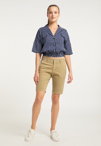 DreiMaster Vintage Regular Shorts in Beige